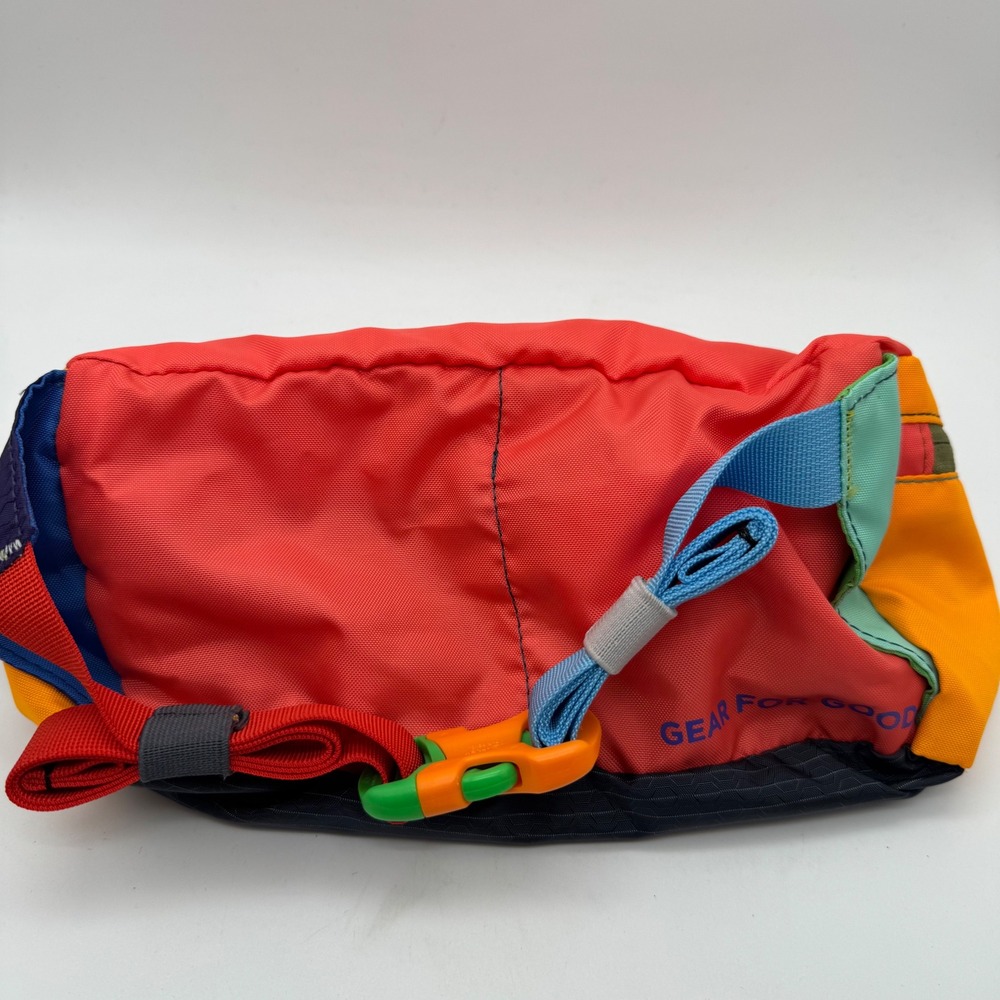 Cotopaxi Bataan 3L Hip Pack Del Dia Multi Color Repurposed Nylon Fanny Pack NEW